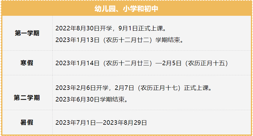 2023年福建中小學(xué)寒假放假時間,福建寒假時間2023