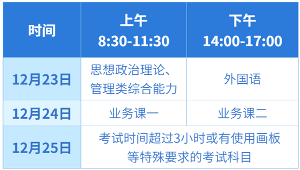 2024年北京研究生考試時間安排,北京考研時間一覽表