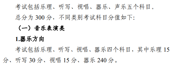 2024年北京藝術(shù)統(tǒng)考滿分是多少,北京藝考科目及分值