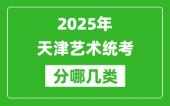 2025年天津藝術(shù)統(tǒng)考類型有哪幾種？