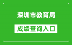 深圳市教育局中考成績查詢?nèi)肟冢篽ttp://szeb.sz.gov.cn/szzkw/